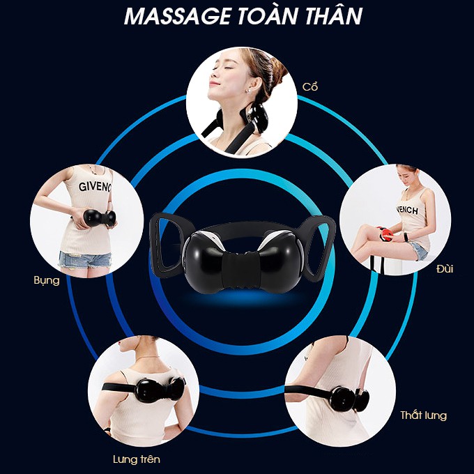 Máy massage cổ OTO Neck Spa NA-99 (màu đen)